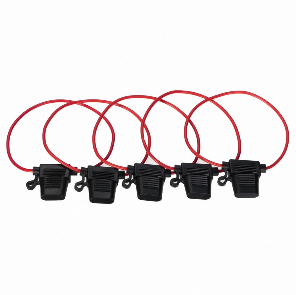 5X Waterproof Power Socket Blade Type In Line Car Boat Holders n21