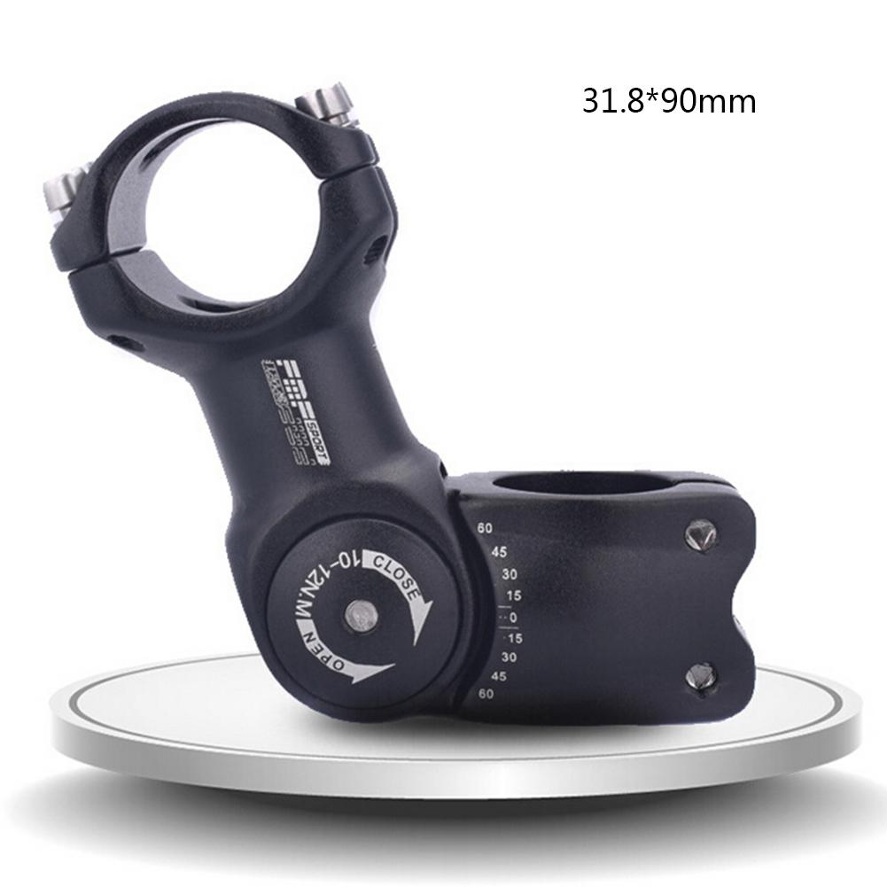 Fahrrad Einstellbare Lenker Vorbau Steig Gabel Extender Aluminium Legierung Gabel Stem Adapter Für Radfahren Fahrrad Zubehör: 31.8 x 90mm