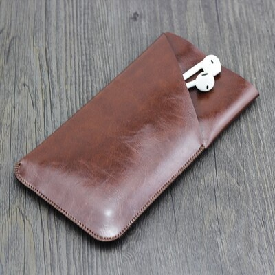 Uniwersalny futerał prosty skórzany pokrowiec retro prosta etui na Z mi fioletowy mi power bank etui 20000mah 10000mah: 20000mah / Louis Brown 2 layer