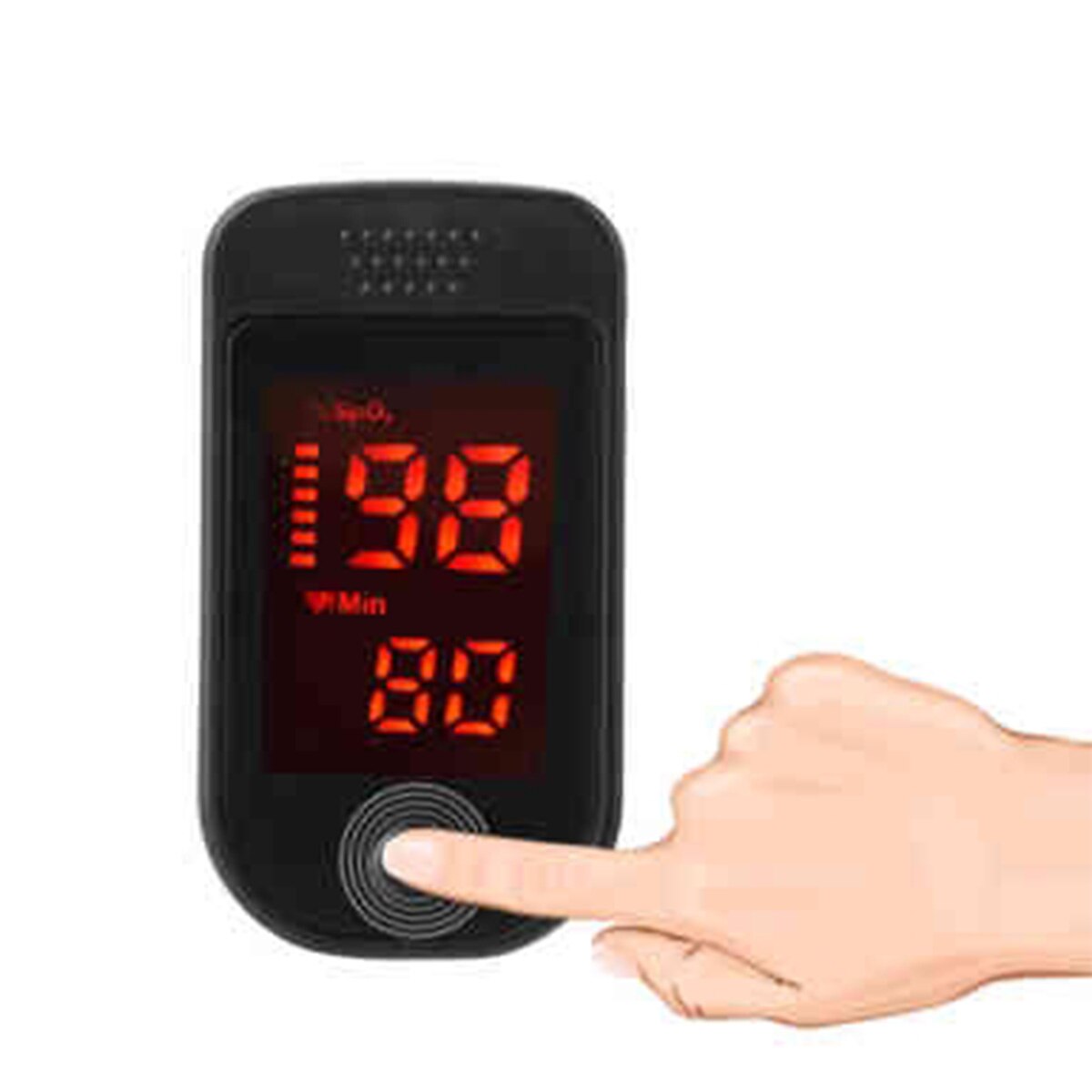 Finger puls oximeter puls detaljer om sensor bærbar blod iltniveau mætning spo 2 puls patient monitor