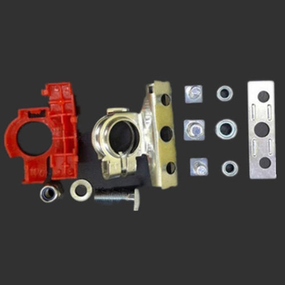 2Pcs Positive Negative Car Truck Van Vehicle Battery Terminals Connectors Clamps Auto Replacement Parts