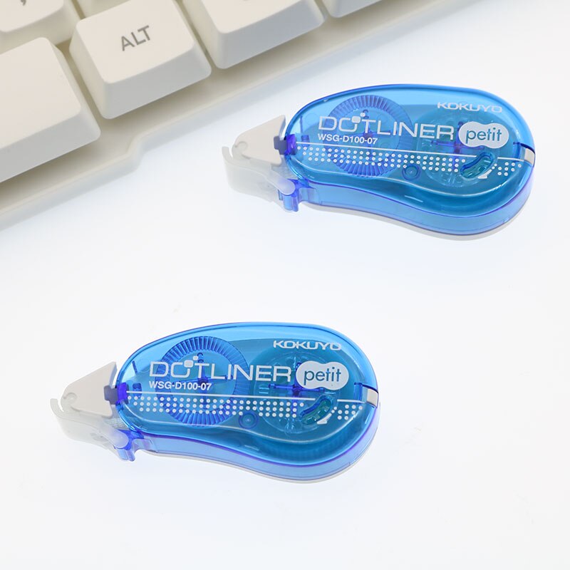 2 Pieces/Pack Double Sided Adhesive Dots Stick Roller, Permanent Adhesive Applicator, Glue Tape Dispenser, 6mm X 6m