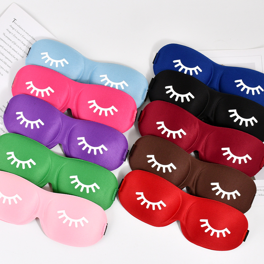 Máscara para dormir 3d, belleza, pestañas, máscara para dormir, sombra de ojos, ayuda para dormir, viajes al aire libre, hogar, descanso de ojos, relajación, cubierta ocular, cuidado de la salud