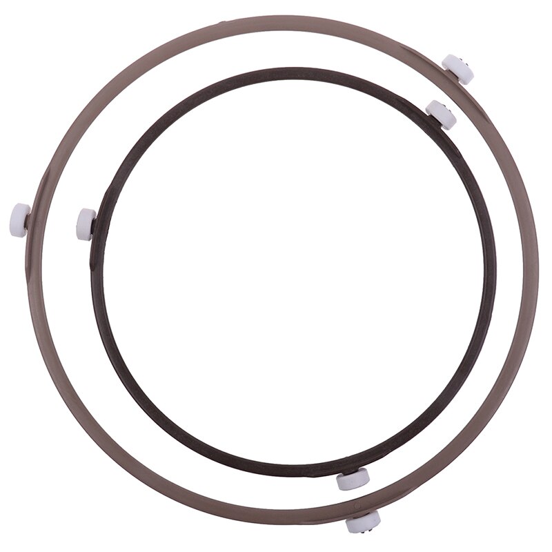 Pps mikrobølgeovn drejebordsbeslag cirkel roterende ring støtte rullebeslag glas drejebord bundplade holder holder