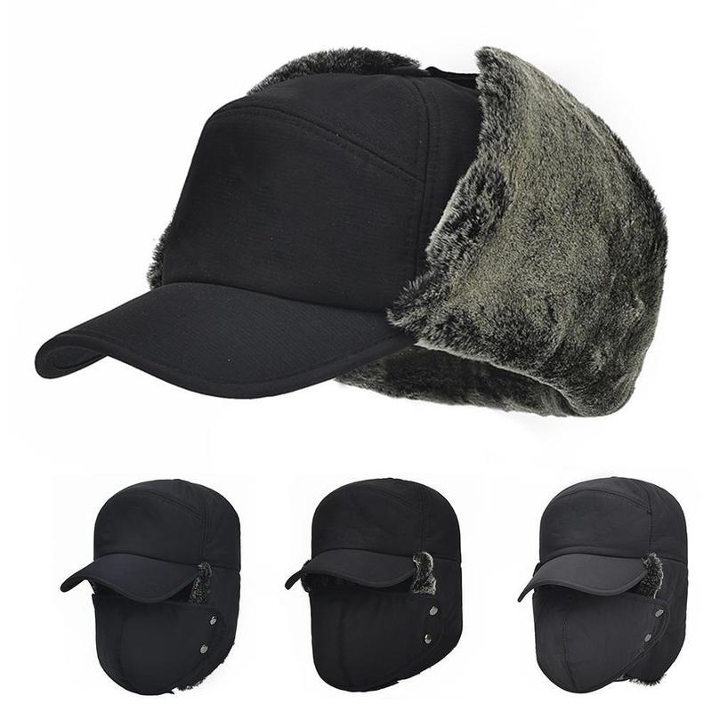 Winter warm Face Mask Men Winter Aviator Fudd Trooper Bomber Hood Hat Elmer Ear Flap Cap Ski Mask H5M6