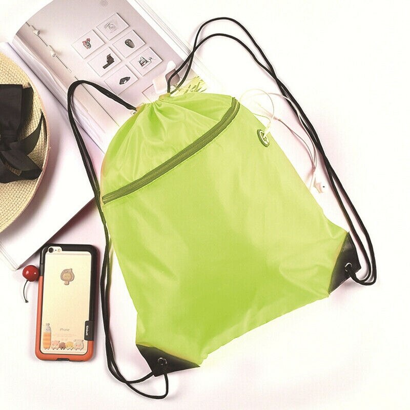 Cinch sack school gym opbergtas rugzak tas trekkoord tas tas