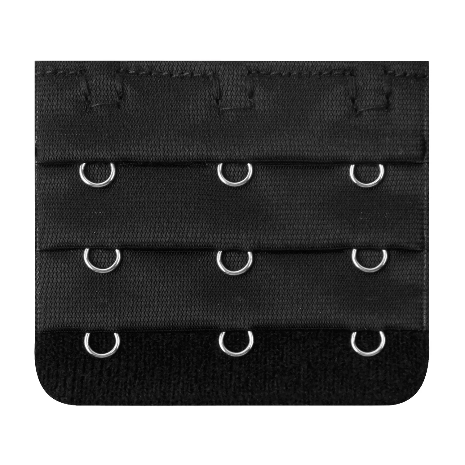 Extensores de sujetador con cinturón alargado, 3 filas, 2 ganchos, 3 ganchos, 4 ganchos, accesorios de extensión para ropa interior, 3 uds.: Marfíl