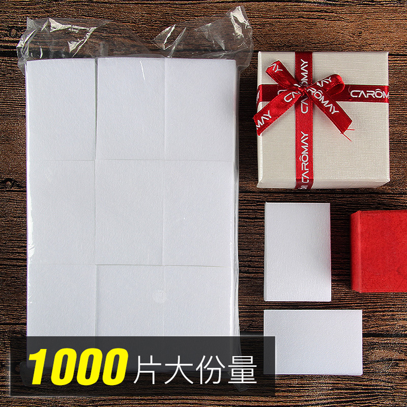 100/500/1000 szt. Zmywacz robić paznokci bawełniane niestrzępiące się chusteczki robić czyszczenia papierowa podkładka żel robić manicure lakieru robić usuwania płatki kosmetyczne