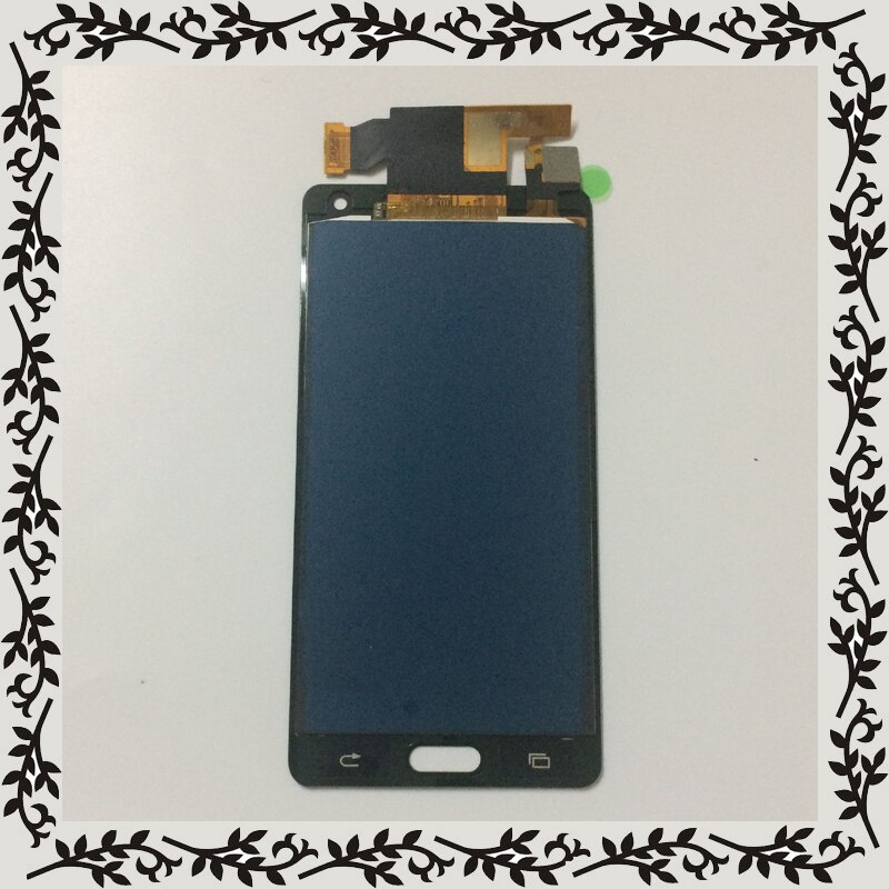 Backlight Verstelbare Voor Samsung A5 A500 A5000 A500F A500FU A500M Lcd-scherm Monitor + Touch Screen Digitizer Vergadering