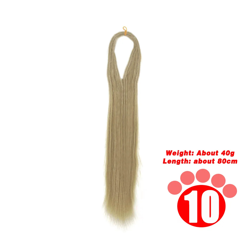Peluquería de muñeca BJD/SD, fibra de nailon sintética resistente al calor, 1/3 1/4 1/6 1/12, muñeca tejida a mano, cabello modificado DIY para injerto: plum
