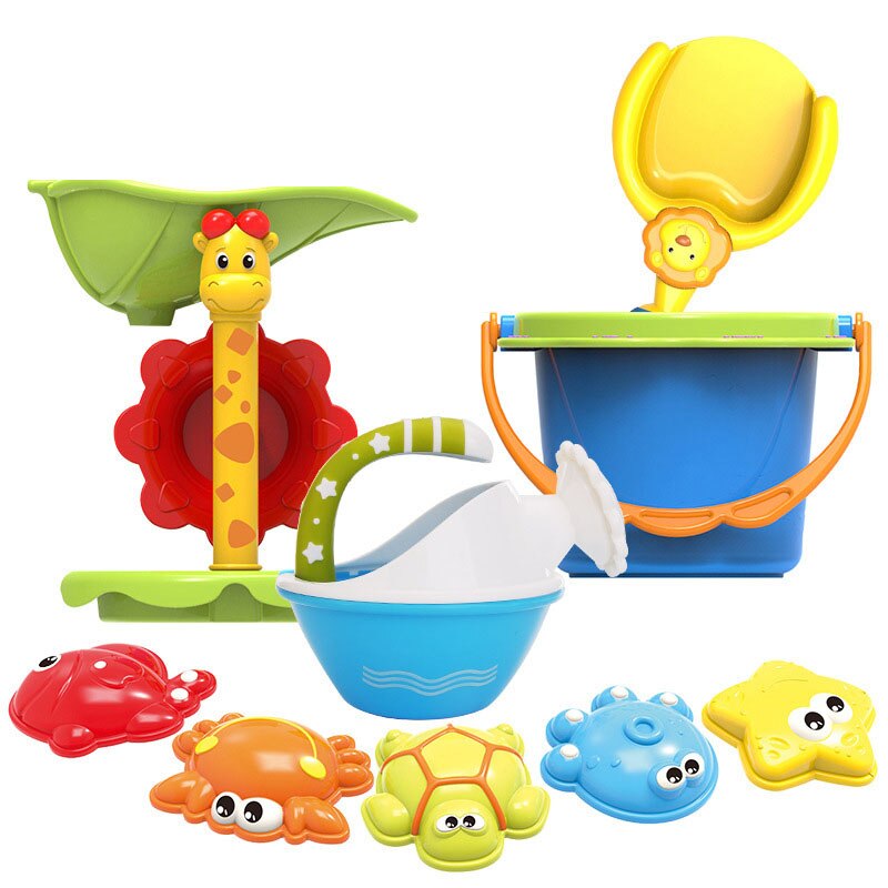 Giocattoli da spiaggia per I Bambini Del Bambino Spiaggia Gioco Giocattolo Per Bambini Sandbox Set Kit Estate Giocattoli Gioco Spiaggia di Sabbia Acqua Ragazzo Giocattoli acqua Giocattoli BB5S