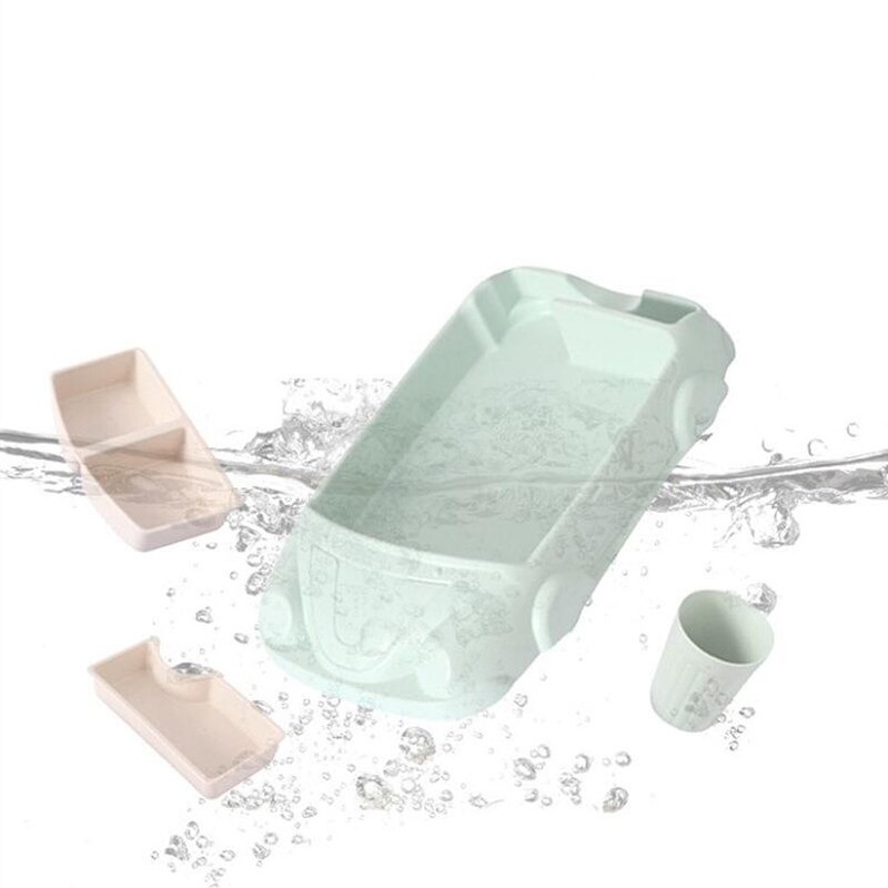 Assiette à dîner en forme de voiture pour bébé, vaisselle pour enfants, dessin animé, assiette d'entraînement, vaisselle pour enfants