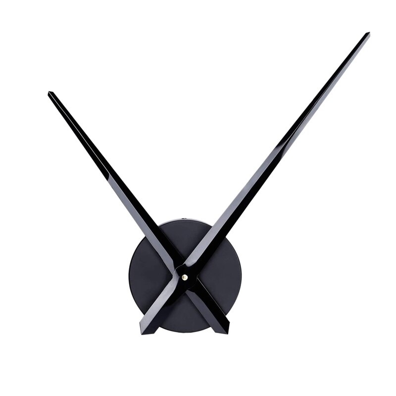 Manecillas de reloj 3D, agujas de mecanismo de movimiento de reloj grande DIY, accesorios de pared de repuesto