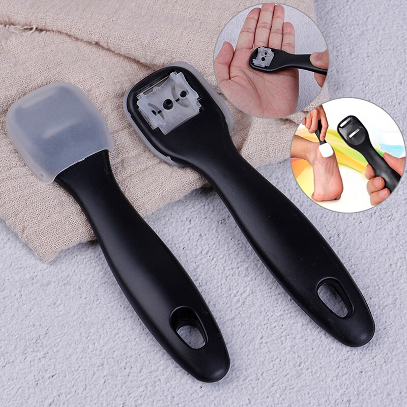 Raspador de pies de acero inoxidable, 1 unidad, eliminador de callos de piel muerta, Lima de talón, rallador, depurador, herramienta de cuidado de uñas para pedicura