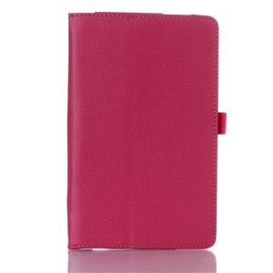 Case Cover For Lenovo Tab 7 Essential TB-7304F TB 7304F 7304 7304i 7304X 7.0 inch Tablet Case PU Leather Cover: rosered