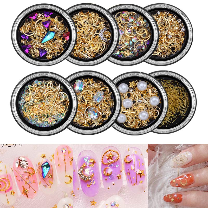 Nail Art Decoraties Diy Kleurrijke Steentjes Voor Nagels Accessoires Diamanten Nagel Charmes Sieraden Stenen Manicure