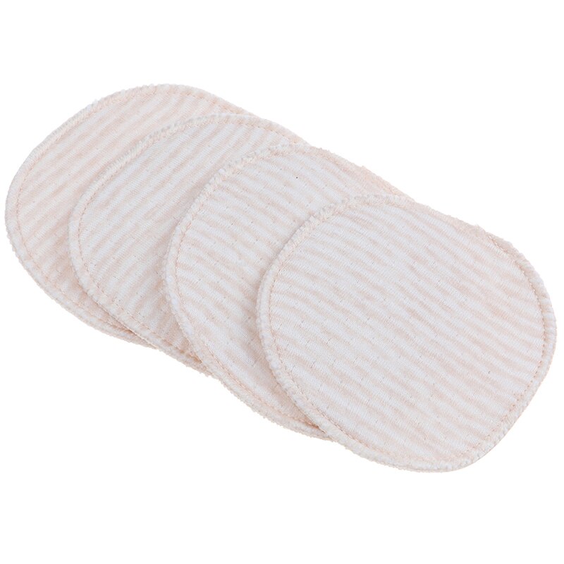 4 Stuks Herbruikbare Wasbare Baby Voeden Borst Moederschap Lekvrij Verpleging Pad Anti Overloop Pads Voor Zwangere Vrouwen Beha Pad Mom