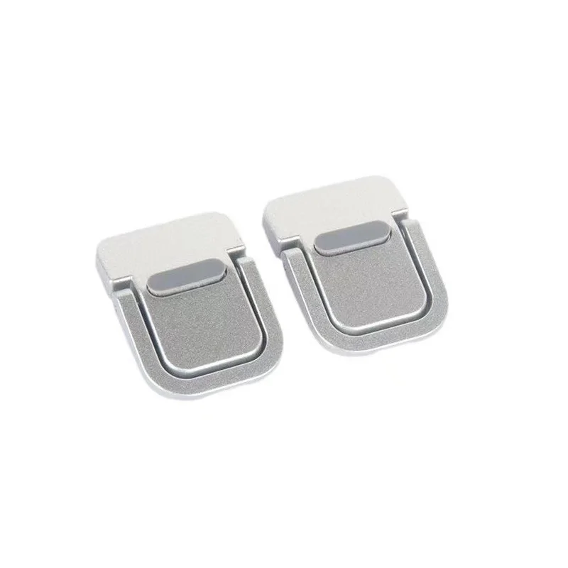 Verstelbare mini-laptopstandaard voor computertoetsenbordhouder Draagbare poten Laptopstandaards voor Macbook Pro Air Pc Notebookbeugel: Zilver