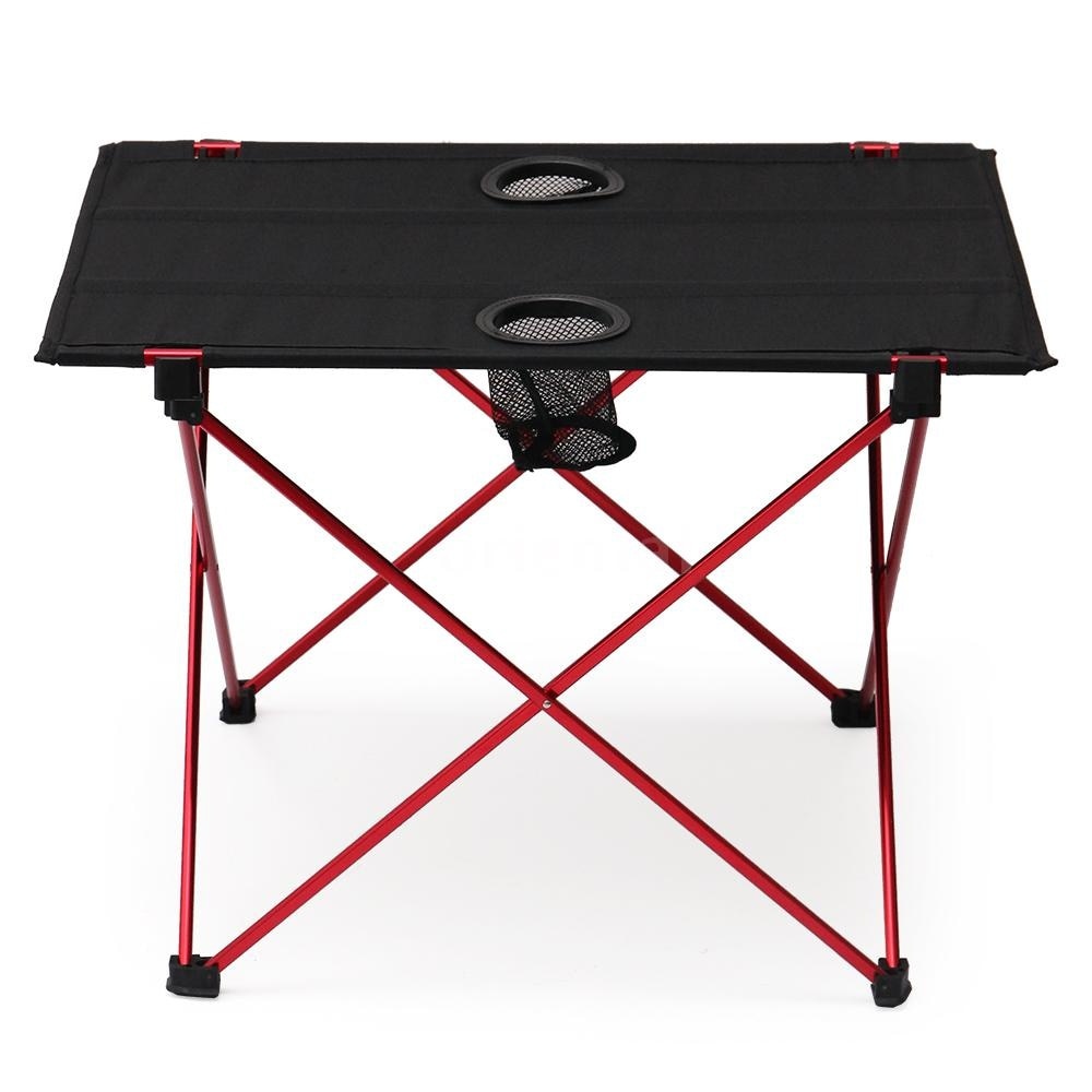 Camping Picknick Opvouwbare Tafel Outdoor Vissen Wandelen Levert Draagbare Lichtgewicht Opvouwbare Bureau