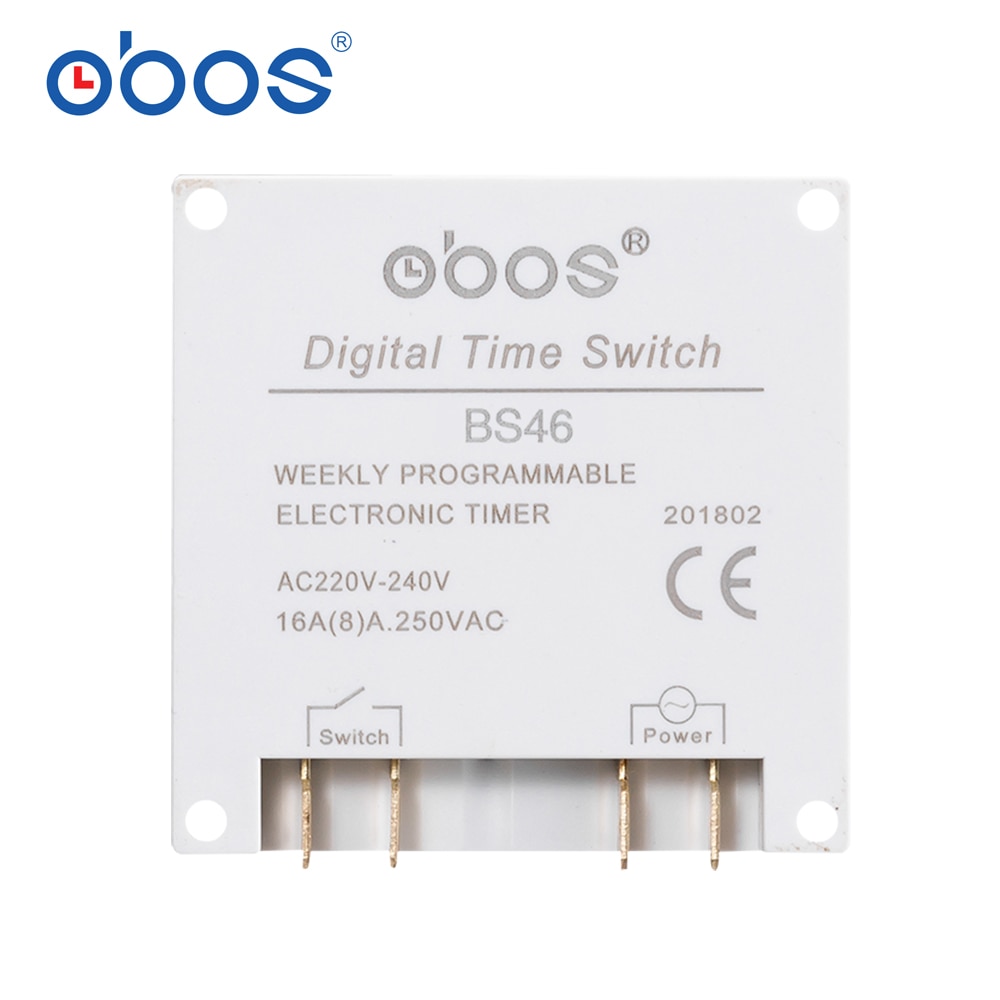 Timer 220V 110V 24V 12V CN101A Digital LCD Timer Programmable Relay Time Switch 16A CN101