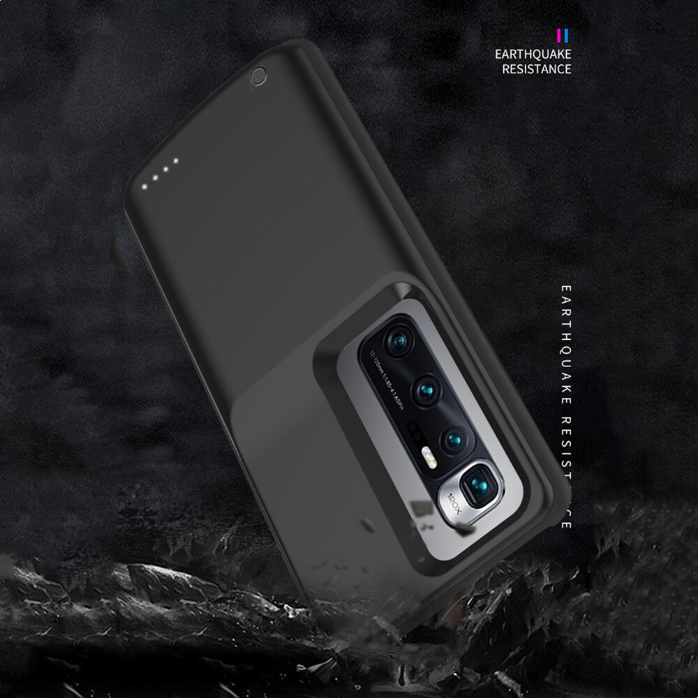 Funda de cargador de batería para Xiaomi Mi 10S, funda de batería externa de 6800mAh, funda de carga portátil para Xiaomi Mi 10S