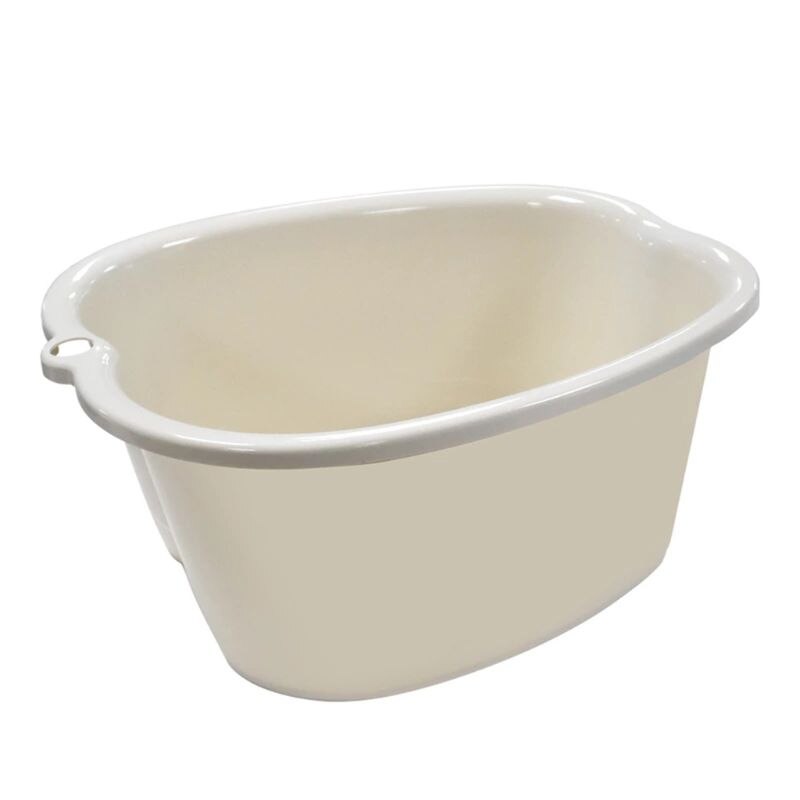 Grand bain de pieds Spa baignoire bassin seau tremper pieds Detox pédicure Massage 3 couleurs: Beige