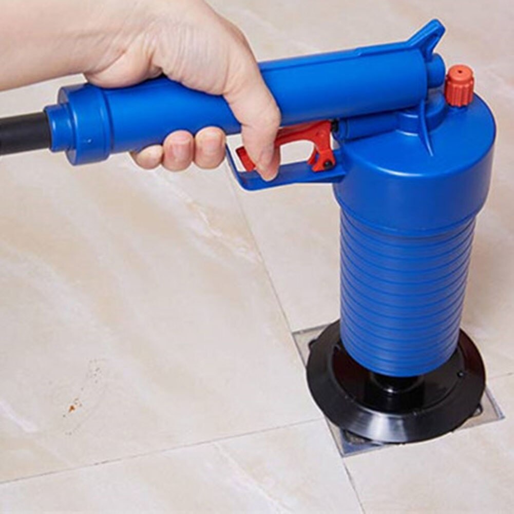 Hoge Druk Wc Cleaner Pipe Plunger Drain Cleaner Luchtpomp Druk Pijp Plunger Ontstopper Riool Zinkt Drain Cleaner