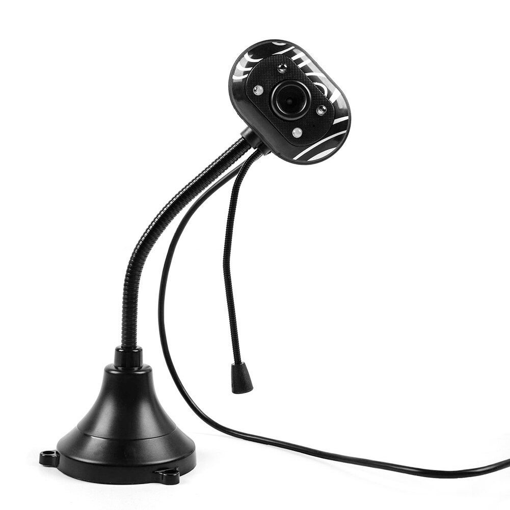 Usb hd webcam kamera web cam med mikrofon til pc bærbar stationær computer