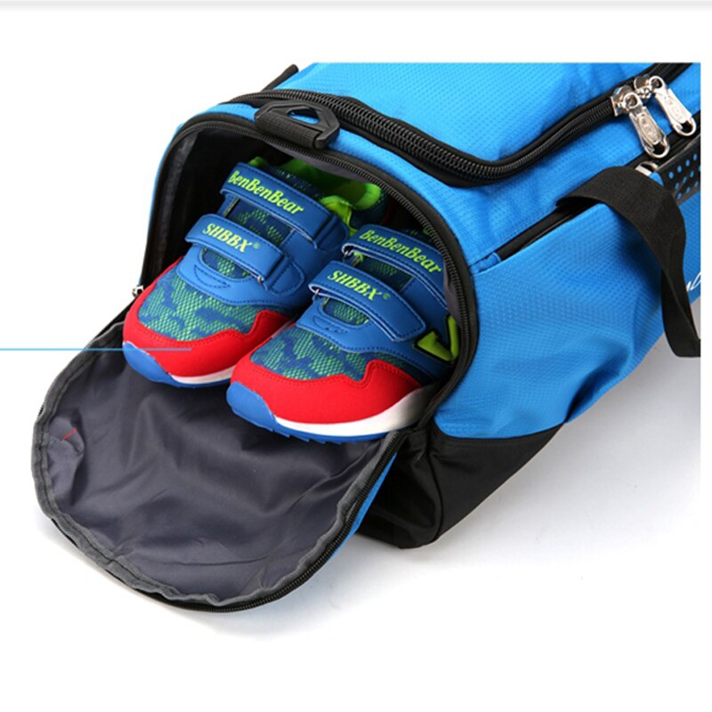 2022 store sportstasker vandtæt gymnastiktaske stor kapacitet packableduffle sportstaske rejse rygsæk yoga taske
