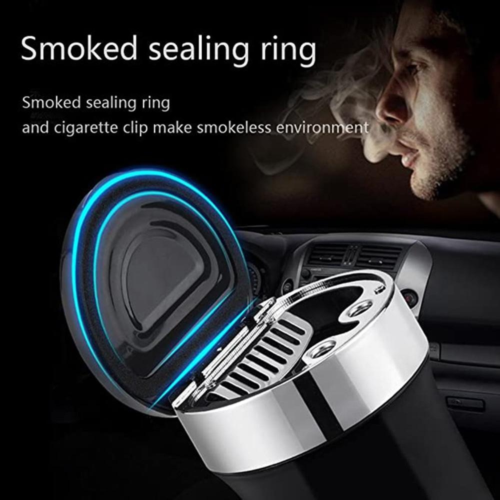 LED Car Ashtray Car Interior Accessories Car Led With Light High Temperature Resistance Ashtray