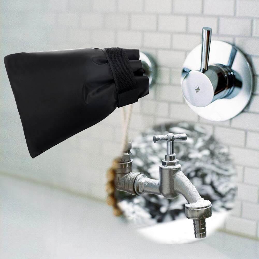 3Pcs Oxford Cloth Water Tap Cover Bag Frost Jacket Insulated Waterproof Outside Thermal Faucet Cover Tap For Faucet Outdoor Tool