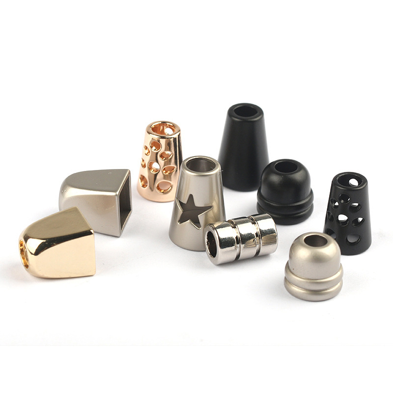 10pcs Clothing Rope Buckle Stopper Ends Lid Lock Toggle Cord End Clip For Clothes Bag Sportswear Shoelace Rope Parts Accessories