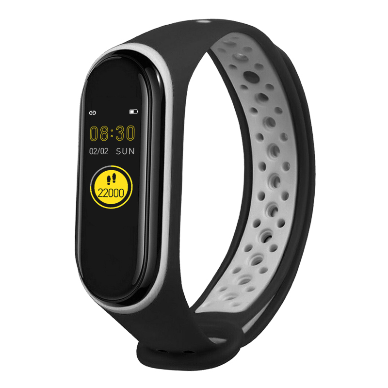 Wellermoz neue Clever Armbinde Fitness Armbinde smartwatch: grau