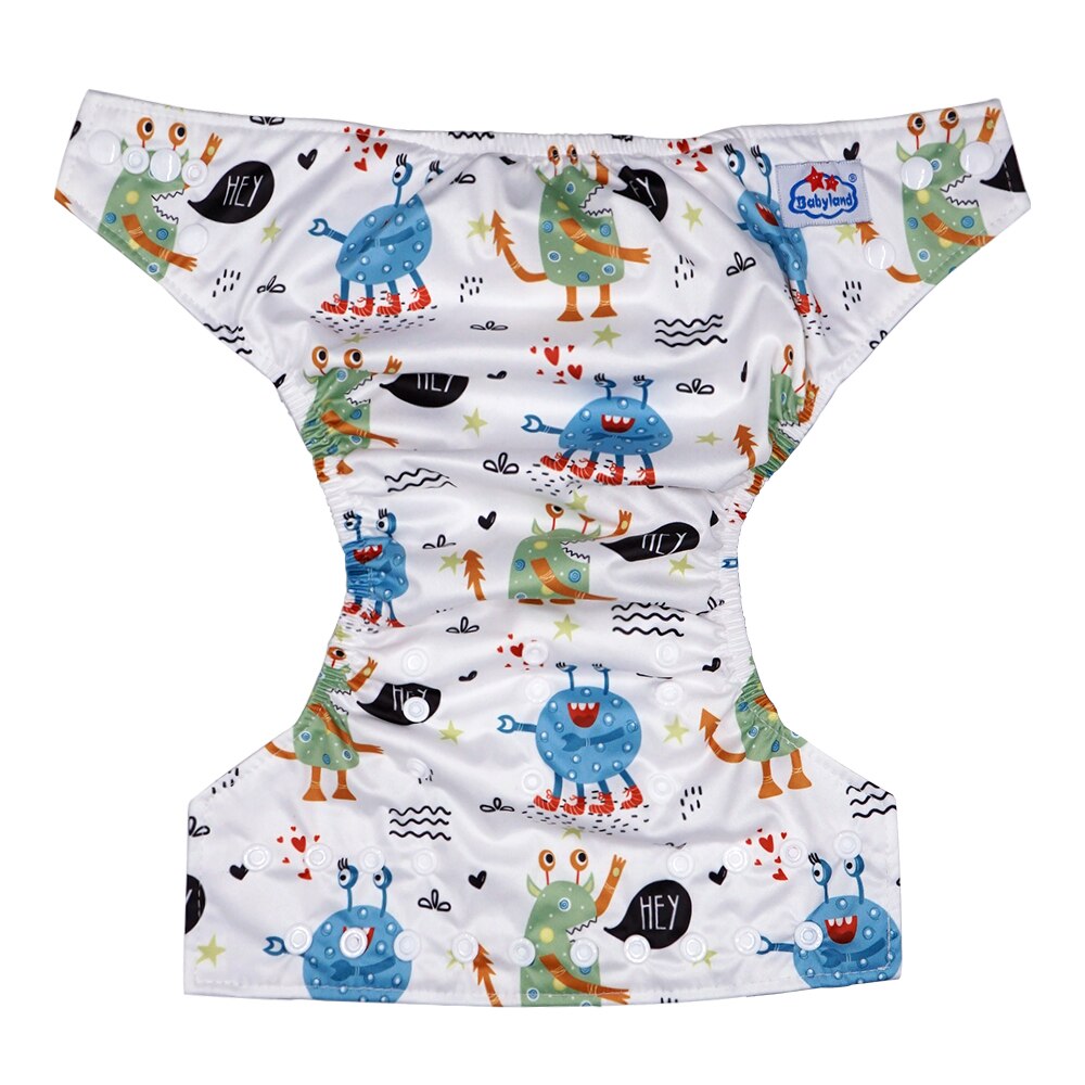 [ 8pcs ] Child Diaper Covers Reusable Kids Nappy Shells Washable Baby Diaper My Choice Newest Prints Microfleece Diaper