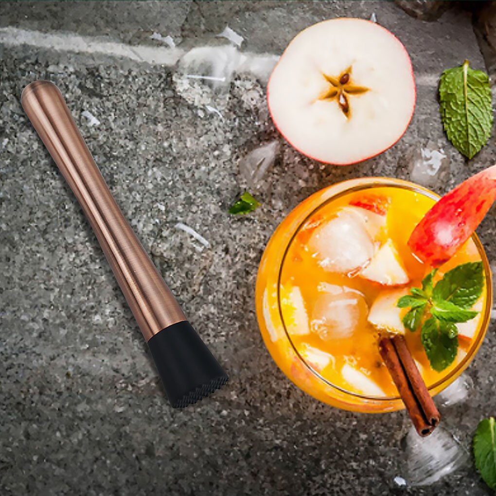 Batidora de cóctel de acero inoxidable para Bar, mezclador de bebida, fruta, hielo picado, herramienta de Bar, 1 ud.
