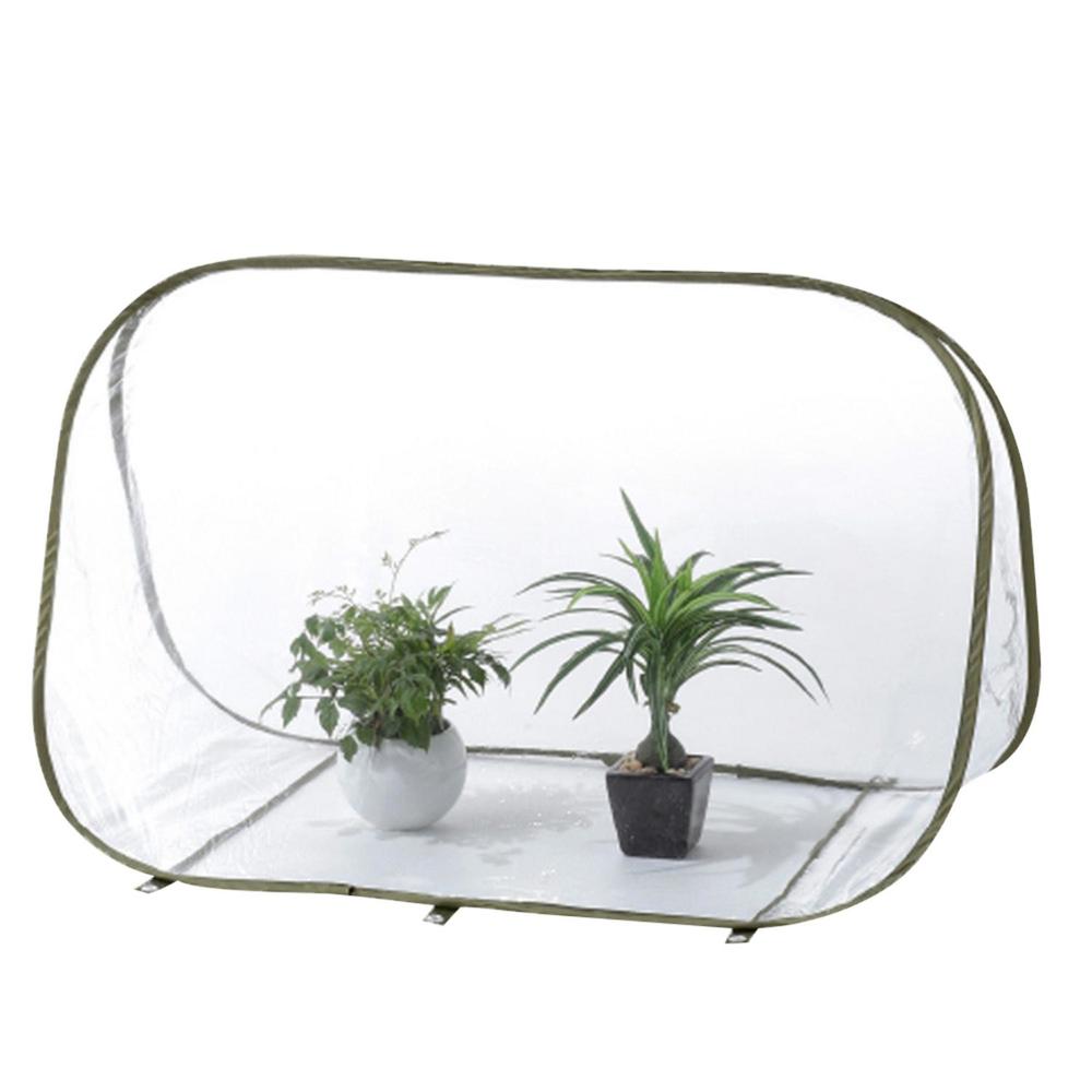 Plastic Greenhouse Mini Flower House Planting Cover Flower Greenhouse Insulation Cover Waterproof Greenhouse Cover