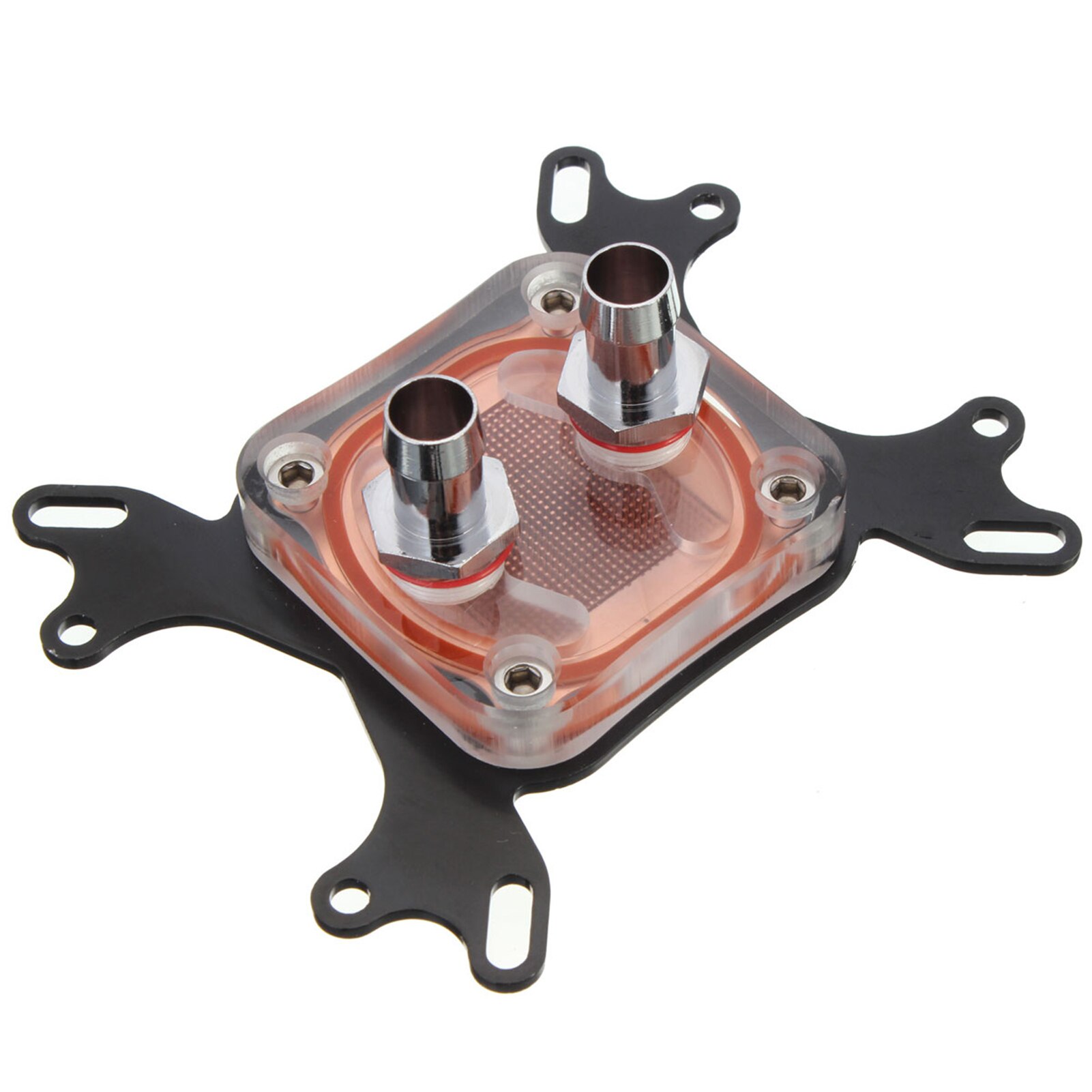 Head Copper Base Water Cooling Computer CPU Block Replacement for INTEL CPU Block