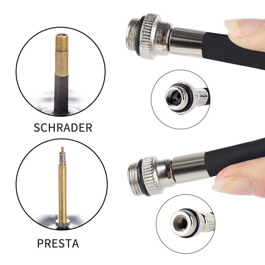 Fahrrad Pumpe Mini Tragbare MTB Rennrad Pumpe Radfahren Inflator Presta Schrader Ventil Schlauch Pumpen Fahrrad Zubehör Wasserdicht