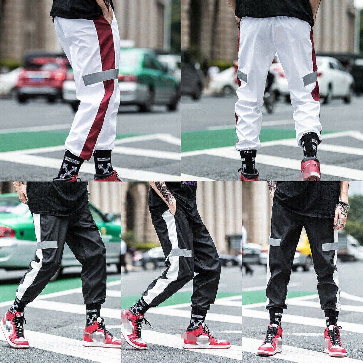 Men Running Pants Soft Sport Pants Jogging Pants Gym Trousers Training Sweat Loose Straight Sportswear