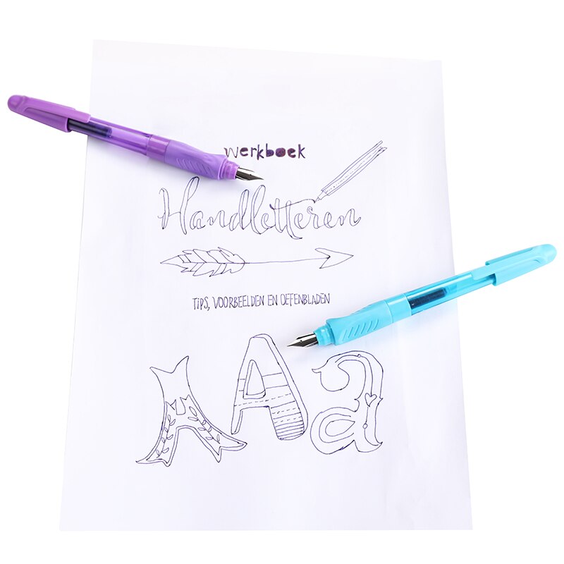 Luxury ink refill cartridgeMini ink pen, plastic pen, mini fountain Pen，with ink catridge