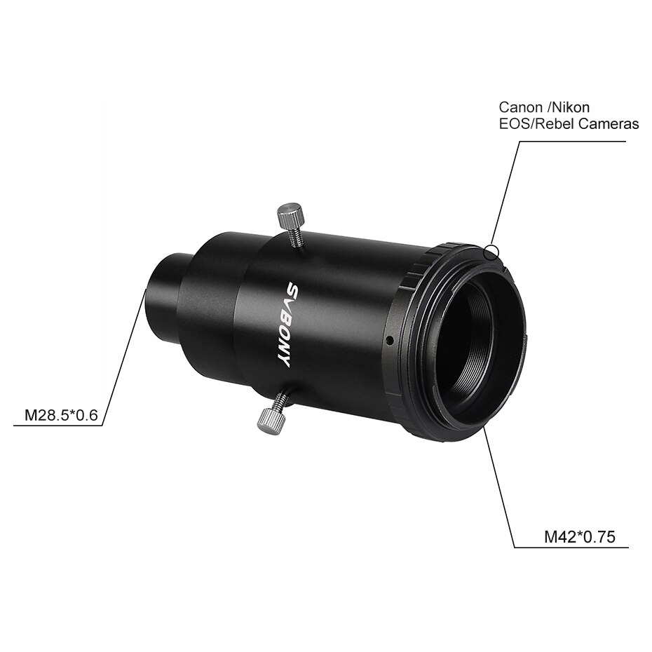 SVBONY SV187 Variable Universal Camera Adapter Support Max 46mm Outside Diameter Eyepiece for SLR & DSLR Camera And Eyepiece