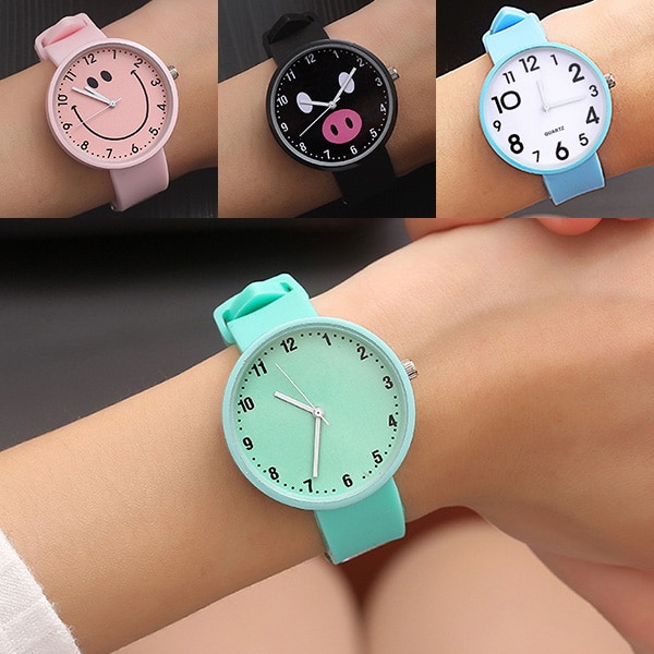 Silicone Polshorloge Vrouwen Horloges Dames Top Quartz Horloge Voor Vrouw Klok Vrouwelijke Uur Relog Montre Femme