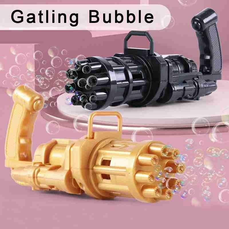 Bubble Gun Speelgoed Voor Kinderen Automatische Gasummer Zeep Water Bubble Machine 2-In-1 Bubble Machine Voor Kinderen Speelgoed