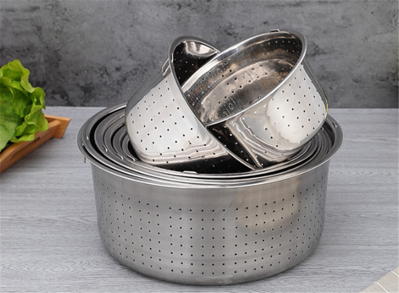 Colador de vapor para cocinar arroz, olla instantánea, cesta de vapor con mango de silicona, vaporizador, colador