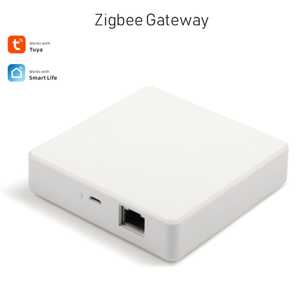 Tuya zigbee gateway wired smart home bridge hub smart life app fjärrstyrenhet fungerar med alexa google home