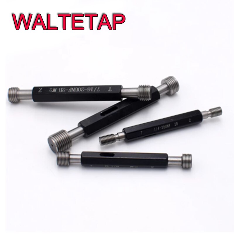WALTETAP Steel Mer-cury Gage ST UNC UNF Machine Thread Plug Gauge S T 2-56 4-40 6-32 1/4-20 3/8-16