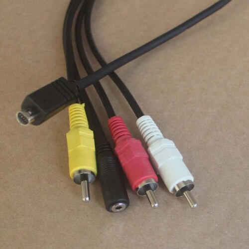 10-Szpilka w kształcie litery D Lanc kabel adapter połączenia 4 Sony kamery przez zawodowiec-