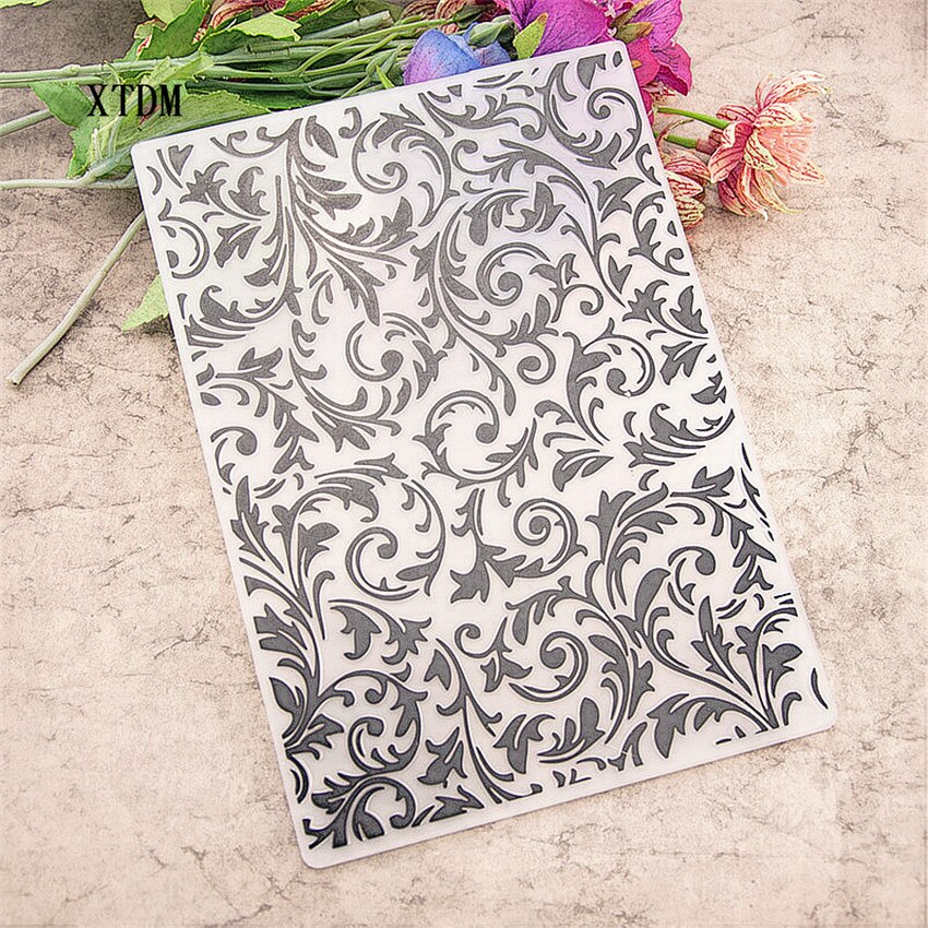 plastic vine template village craft card making paper card album wedding decoration clip Embossing folders