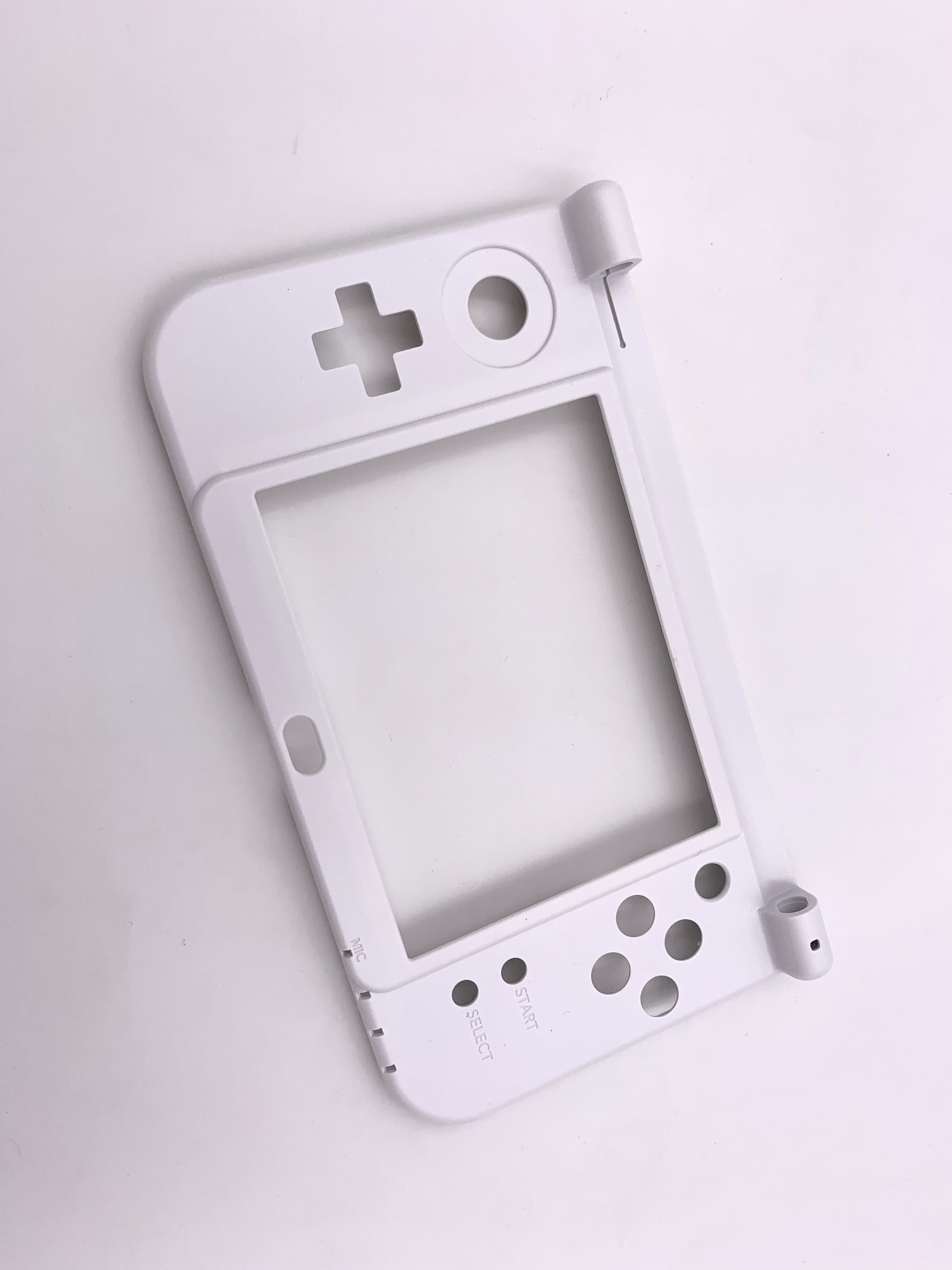 Originele midden behuizing frame case voor nintendo 3dsxl