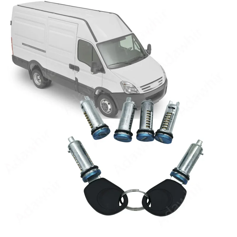 Door Lock Cylinder Replacement Set for 1999 IVECO DAILY